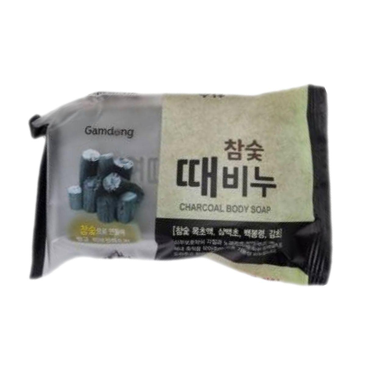 

Korean herbal charcoal soap for bathing, face wash, body wash, and hand wash [WFJFJPS_251105]