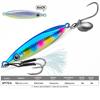 Feathered Assist Hooks Casting Jig Bait Reflective Fish Pattern Bionic Fish Lure  Boat Fishing