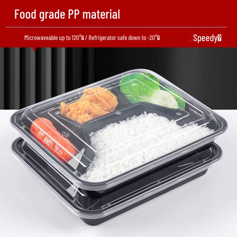 Disposable Divided Plastic Meal Box