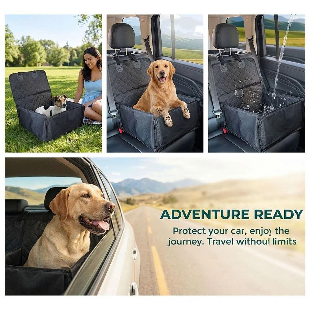 Anti Scratch Dog Car Seat Hammock Waterproof Dog Protector Transporter  Rear Row