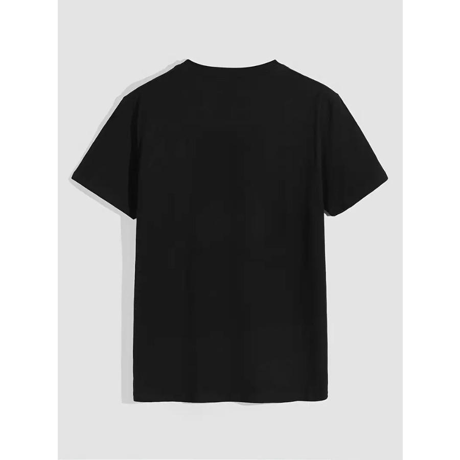 Men's Classic Motorcycle Graphic T-Shirt - "I'M NOT OLD I'M A CLASSIC" Print, Round Neck, Short Sleeve, Casual Summer Tee Relaxed Fit, Vibrant Graphic