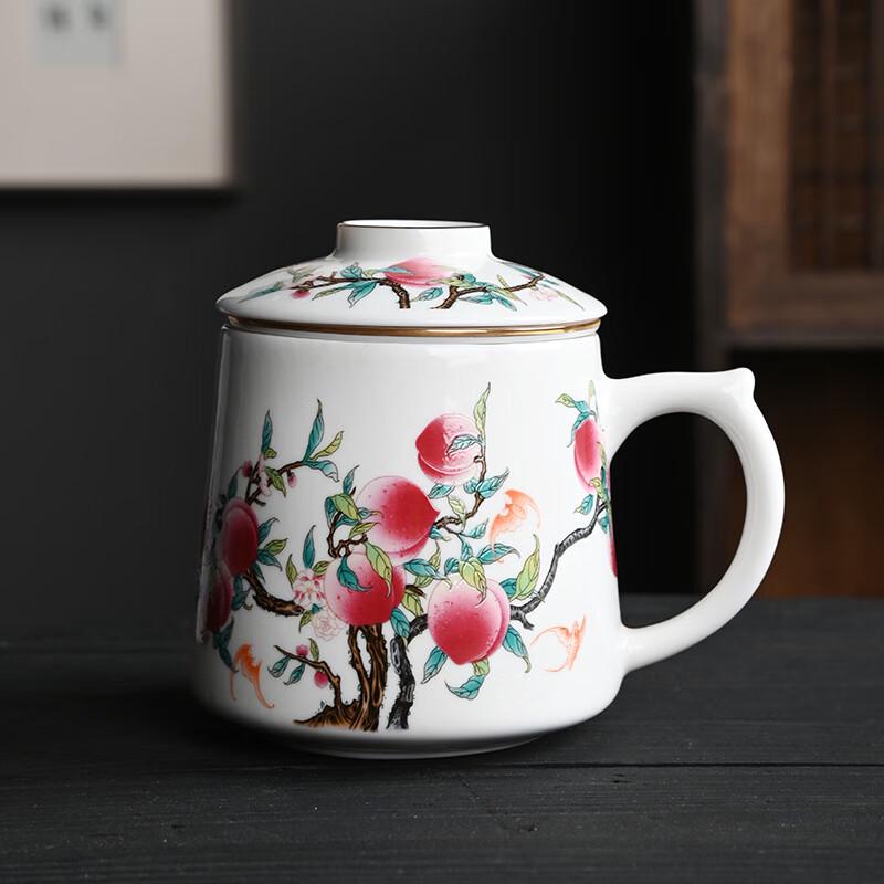 Керамическая офисная чайная чашка Shangqi с фильтром