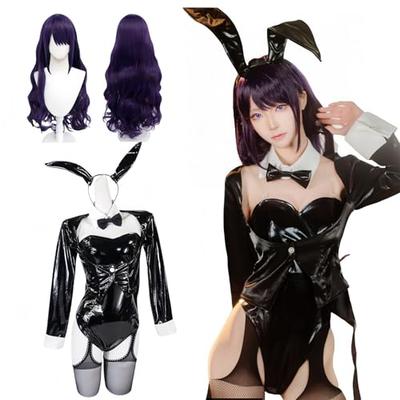 [NOKIJP] Kitagawa Marin Bunny Girl Cosplay Costume, Kise Koi, Anime Costume, Sono Bisque Doll Wa Koi Wo Suru COSPLAY (Kitagawa Marin Bunny Girl, M)