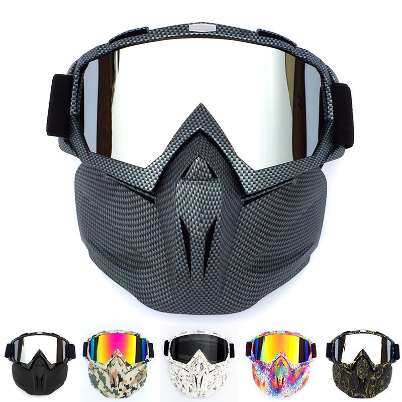 Off-Road Motorcycle Goggles: Exclusive Face Shield Protective Eyewear for Outdoor Use