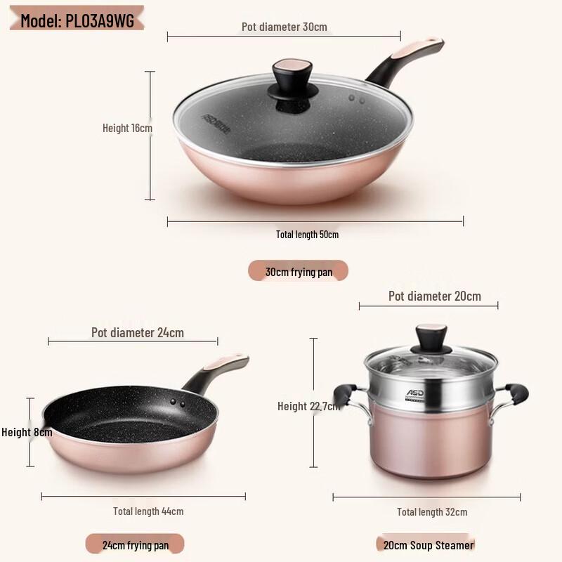 ASD Non-stick Cookware Set