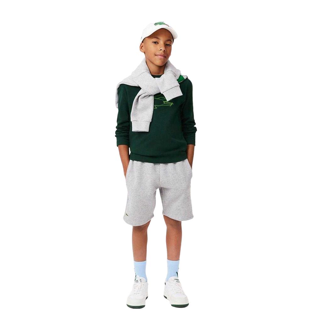 Lacoste Childrens/Kids Crocodile Print Heavy Cotton T-Shirt