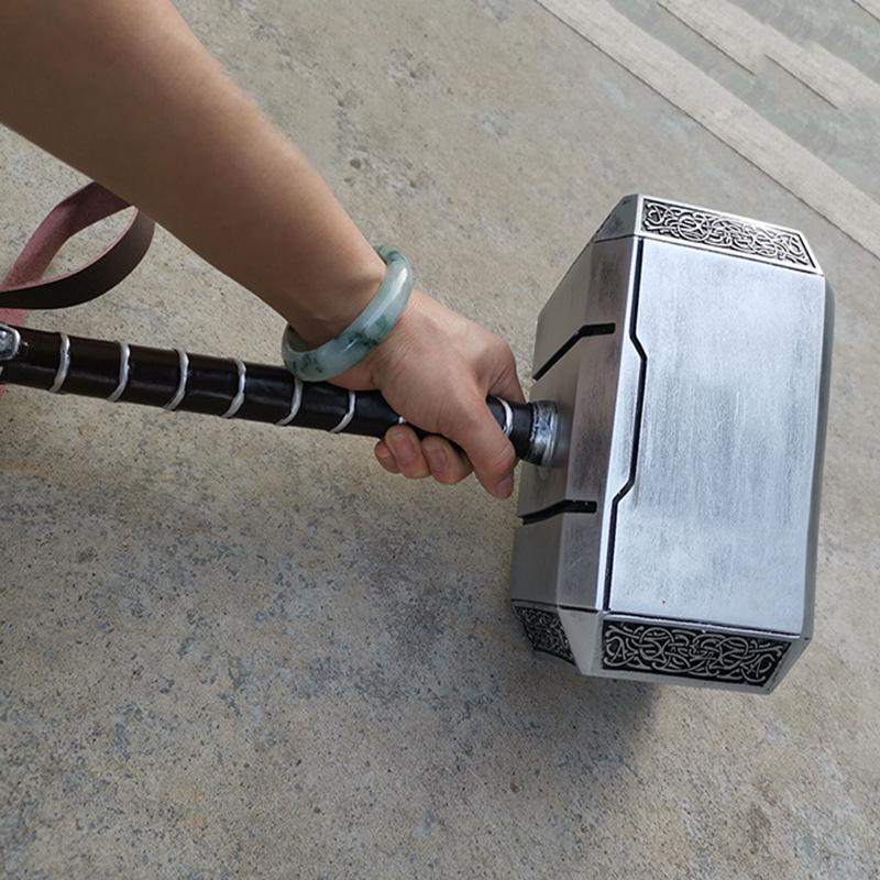 Enhanced 1:1 Thor Hammer Replica - Avengers 4 Collectible Model Toy