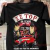 NEW ZZ Top Years Thank You for the Memories Shirt C Vintage Washed Comfortable Stylish Stretched