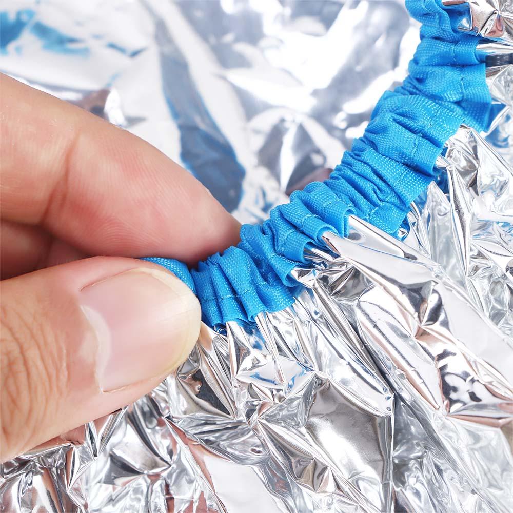 Salon Dyeing Cap Self-heating Women Thermal Hair Care Tool Shower Cap Aluminum Foil Cap Bathing Hat