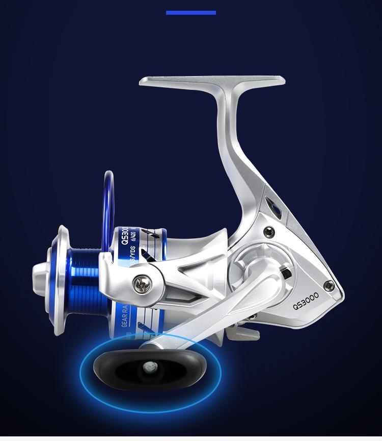 Set de Pescuit Kemalong Metal Complet: Mulineta de Cupă, Lansetă de Mare, Lansetă Rocky, Mulineta Spinning & Casting.