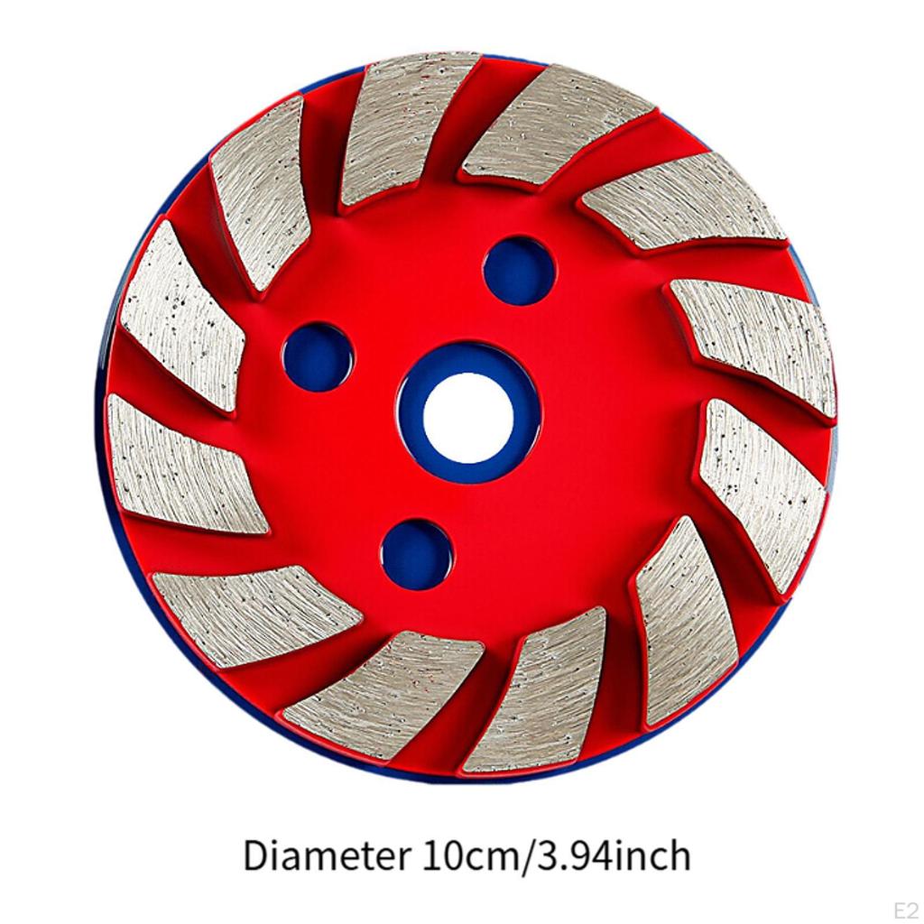 Disc diamantat de șlefuit beton, disc abraziv pentru polizor unghiular, curățare suprafață piatră, rând