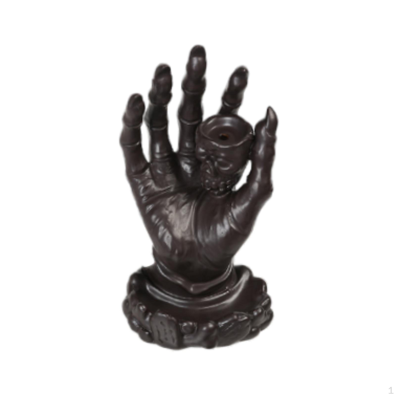 

Держатель для благовоний «Рука Будды» для домашнего декора чёрный