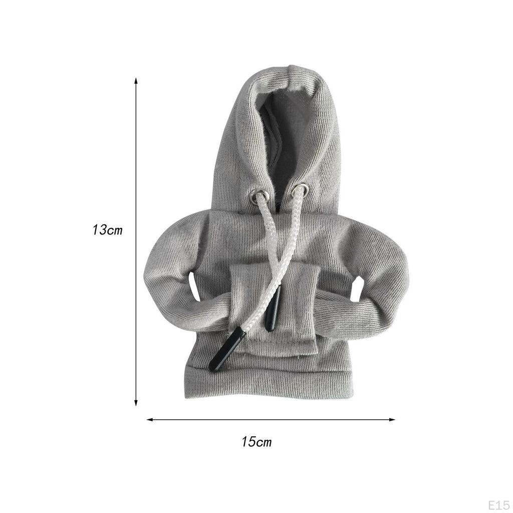 Auto Gear Shifter Knob Cover Protector Hoodie Sweatshirt Easy to Install Funny Decoration