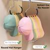 Hat Hanger Organizer for Closet, Heavy Duty Cap Hook Rack for Hats Caps, Ties Scarves & Bags, Ideal for Storage Accessories