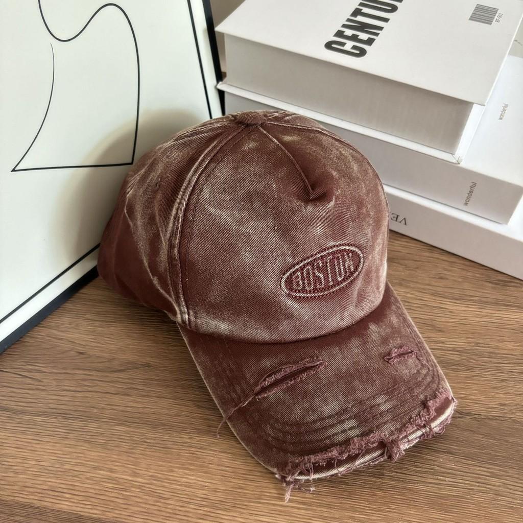 Baseball Retro Cowboy Hat With Letter Print Design For Outdoor Casual Sports