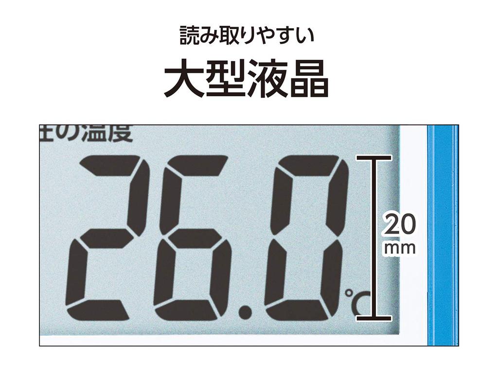 Shinwa Sokutei Integrierendes Thermometer Wasserdicht 73480