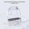 Clearly View 360Degree Hamster Sand Bath House SplashProof Base For Exploration Sleep Hideouts Easy Cleaning Maintenance
