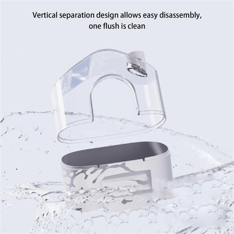 Clearly View 360Degree Hamster Sand Bath House SplashProof Base For Exploration Sleep Hideouts Easy Cleaning Maintenance