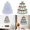 Cake Love Photo Frame Drop Glue Mold Diy Christmas Decor Cake Love Photo Frame Pendant Desktop Ornament Silicone Mold
