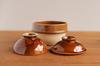 Tsukamoto Earthenware Pot, Ame (Candy Color), 280ml, Mashiko Ware, Kamacco, 1-cup Capacity, KMC-1