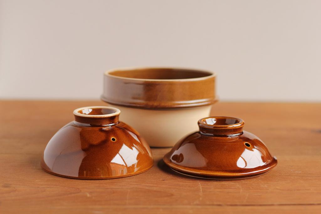 Tsukamoto Earthenware Pot, Ame (Candy Color), 280ml, Mashiko Ware, Kamacco, 1-cup Capacity, KMC-1