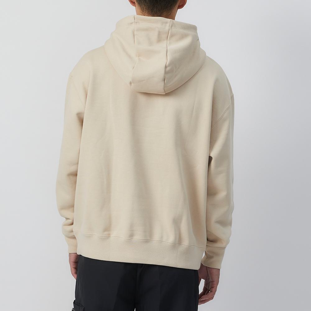 Nike FW23 Chinesisches Neujahr Drachen-Serie Buchstabenlogo-Print Fleece-Hoodie Herren Oberteile Sandweiß FZ6193-126