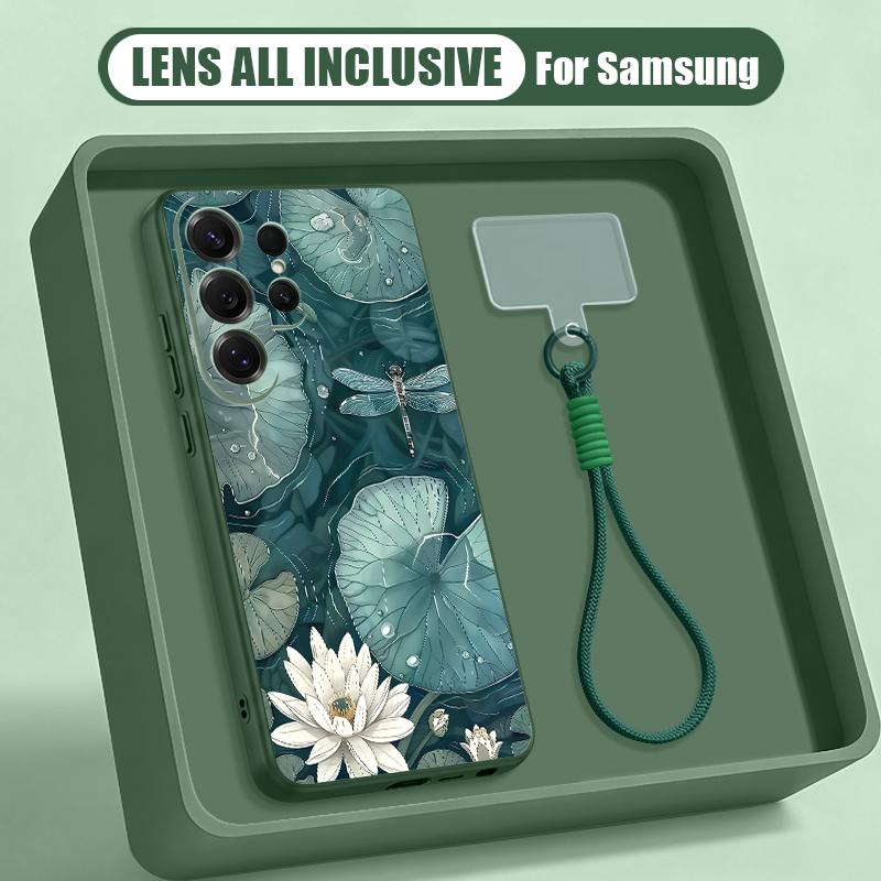 Oil Painting Flower Print Case For Samsung S26 Ultra S25 FE S24 S24 Plus A57 A37 A17 A56 A36 A16 A55 A35 A15 A54 5G Hybrid Magnetic Matte Cover