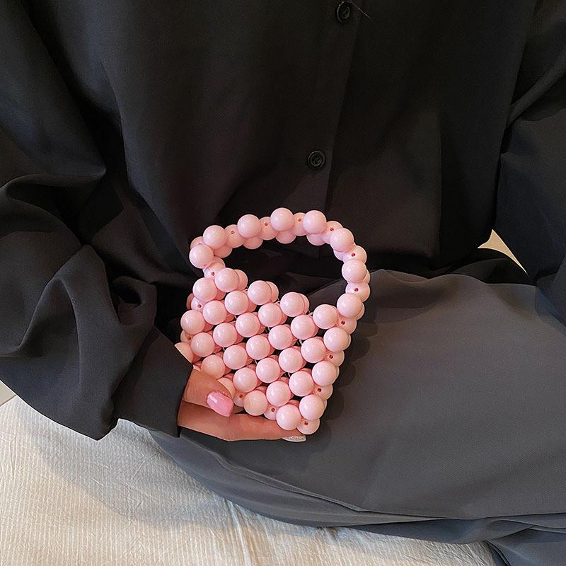 Fashionable Children's Mini Pearl Handbag Stylish Summer Shoulder Bag For Girls