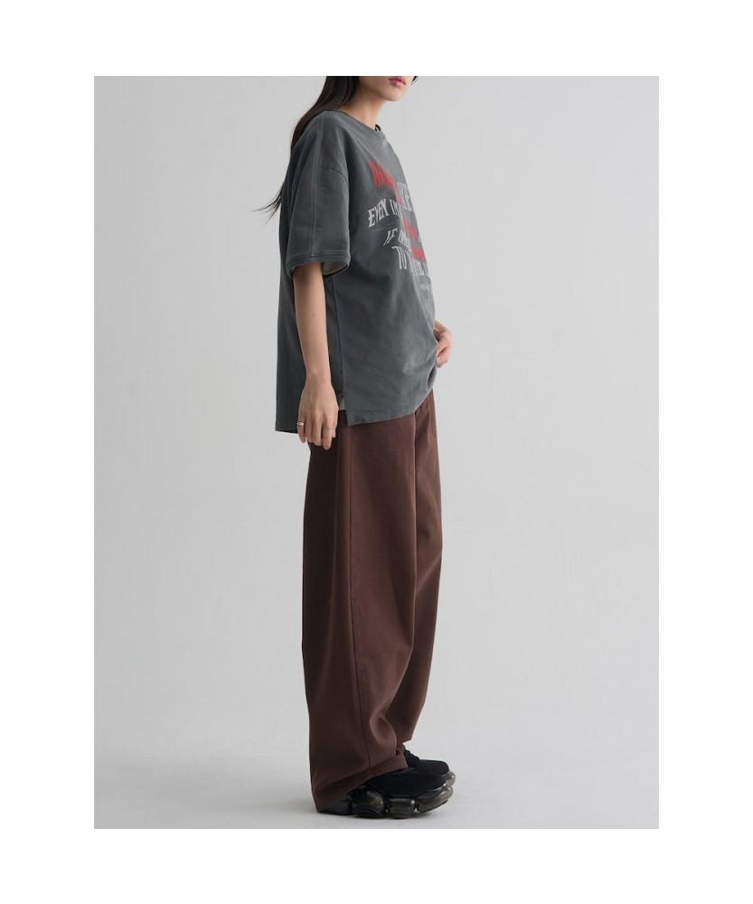 8SECONDS Semi Barrel Fit Denim Brown