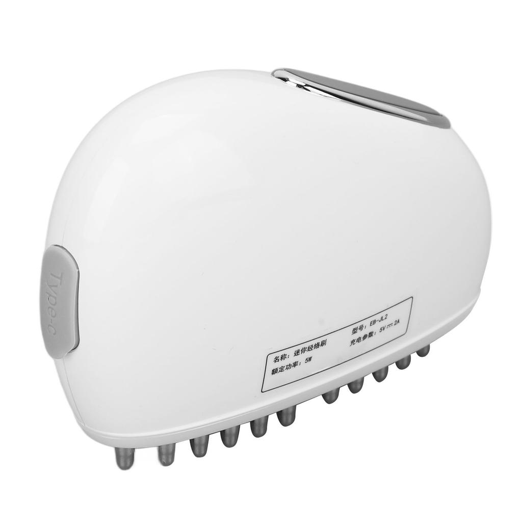 3 Gänge Meridian Massagebürste Heißkompresse Vibration Elektronische Meridianbürste für Kopf Hals