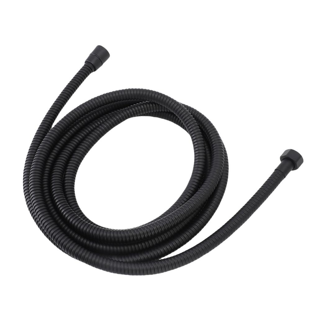 Sprchová hadice Extra dlouhá 3 metry Prodlužovací hlavice Flexibilní Ruční Úspora vody pro sprchovou hlavici Černá
