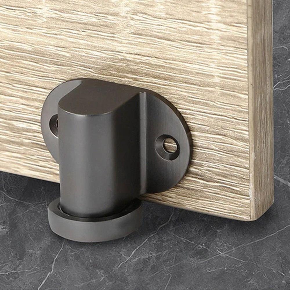 Adjustable Invisible Door Stopper No Punching Door Suction Mute Magnetic Door Stop Door Hardware