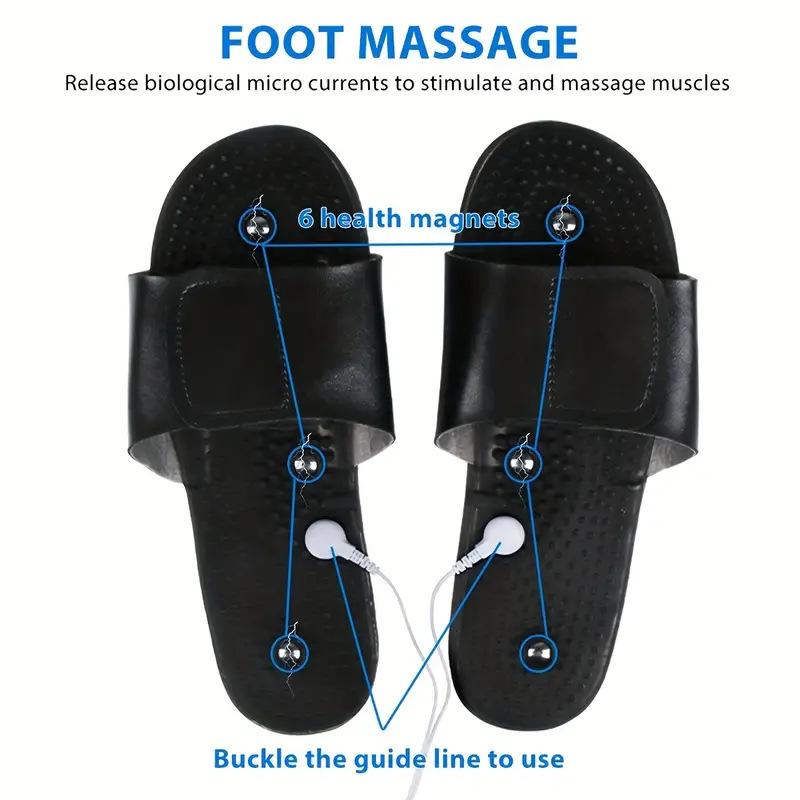 Tens Muscle Electrostimulator EMS Digital Meridian Physiotherapy Apparatus Neck Back Leg Foot Muscle Massage Health Care Tools