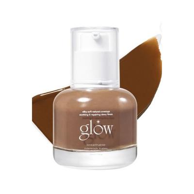 Breathable BB Cream Brown Natural Coverage Lightweight BB Cream Smooth Skin Tone Base Makeup 30ml
