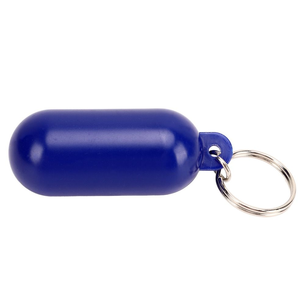 5 Pcs Lightweight Floating Keychain Capsule-Shaped Float Key Ring  Boating Accessories