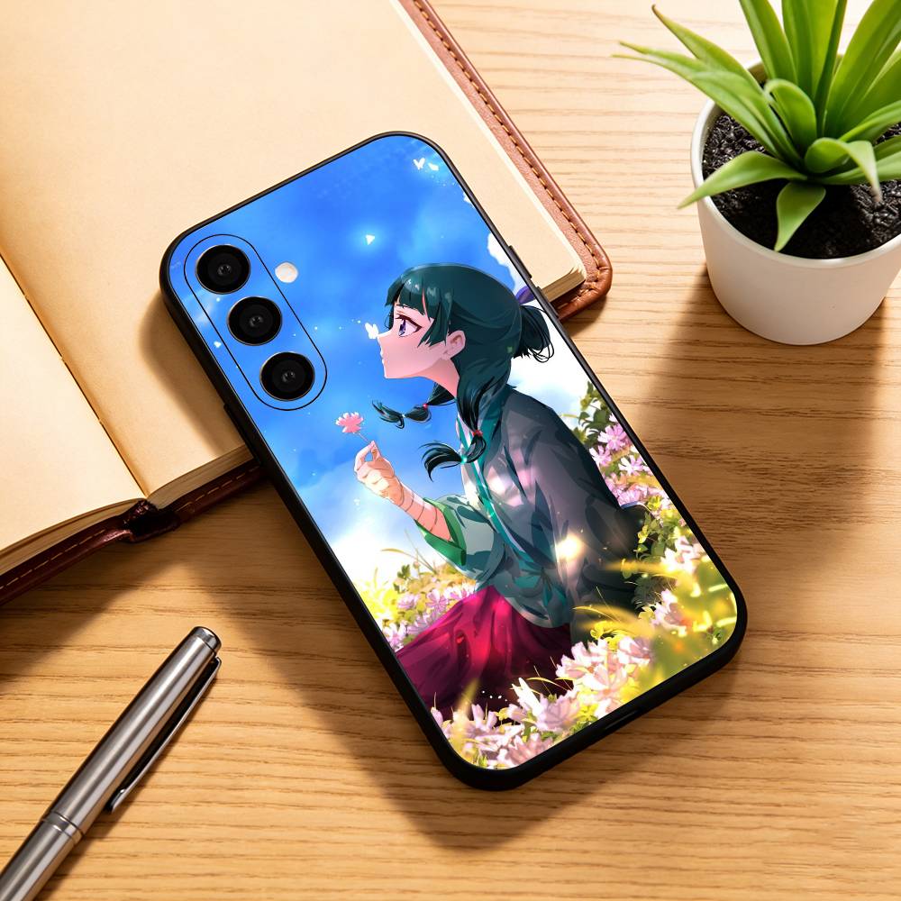 The Apothecary Diaries Anime  Phone Case Black Silicone Soft For Samsung Galaxy A73,A72,A71,A70,A53,A52,A51