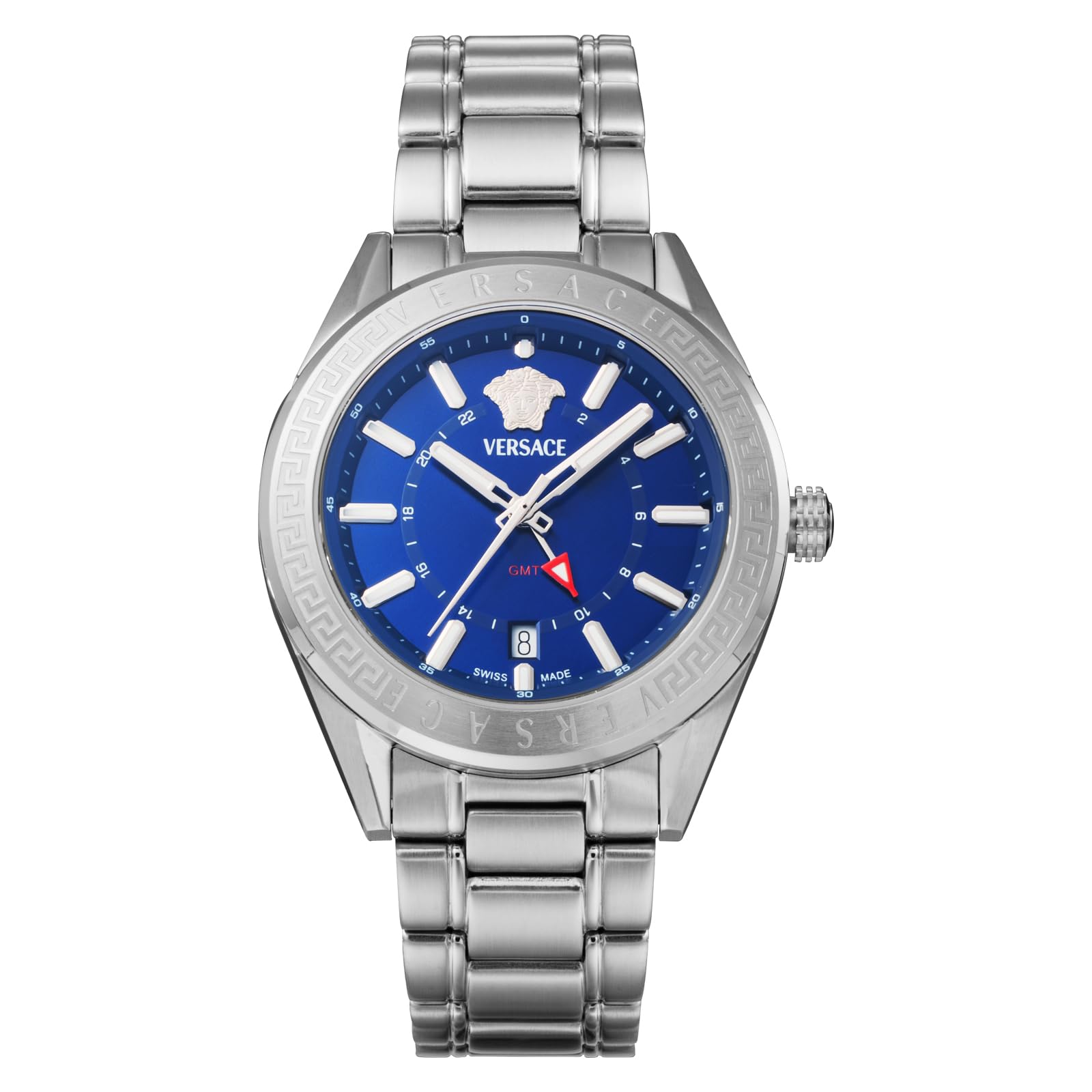 

Casual Watch VEAFA0424 Silver [Versace] V-cord Men s [Item] синій