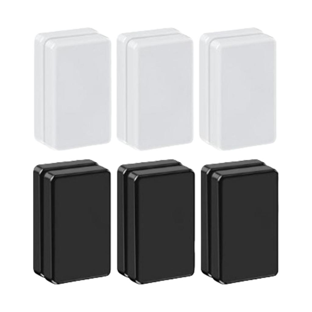 12Pcs Outdoor Magnetic Curtain Weights Waterproof Drapery Magnets Accessory for Shower Curtains Tablecloths Flags