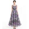 Sexy Clothes Floral Print Sleeveless Maxi Dresses for Women 2026 Club Birthday Party Elegant Big Swing Long Dresses