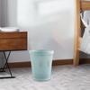 Garbage Bin, Round Waste Dustbin Bucket, Rubbish Basket, Trash Can, Lightweight Basket