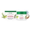 HOYGI Coconut Nourishing Face Cream Moisturizer, Hydrating Skin Care, Smoothing and Brightening Cream for Radiant Glow 50g