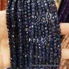 4x4mm Natural Stone Faceted Square Beads: Amethyst, Tourmaline, Garnet Jewelry Accessories