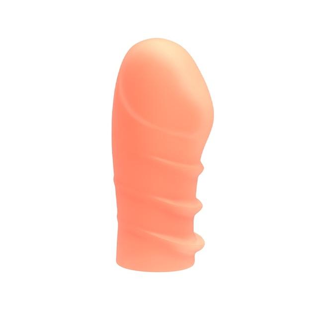Male Penis Sleeve Extender Reusable Condom Dick Sleeve Glans Cover Cock Enlargement Delay Ejaculation Sex Toys For Men Goods