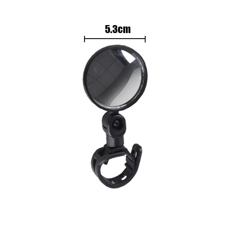 Bicycle Rearview Mirrors 360 Rotation Wide Angle Folding Cycling Rear View Mirrors for Motorcycle MTB Road Bike Accessories