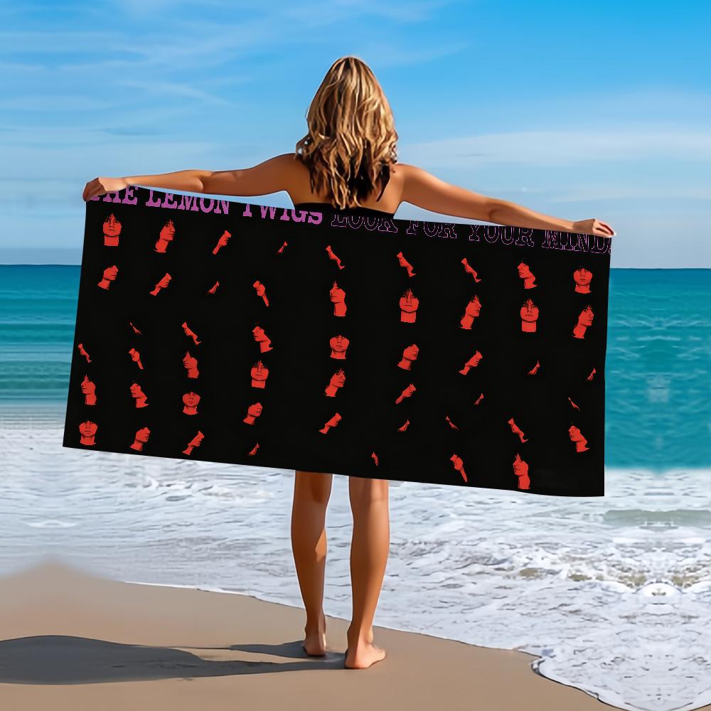 The Lemon Twigs Look For Your Mind! Towel Beach Bath Quick-Drying Lightweight Portable Sauna Camping Swim Pool Travel