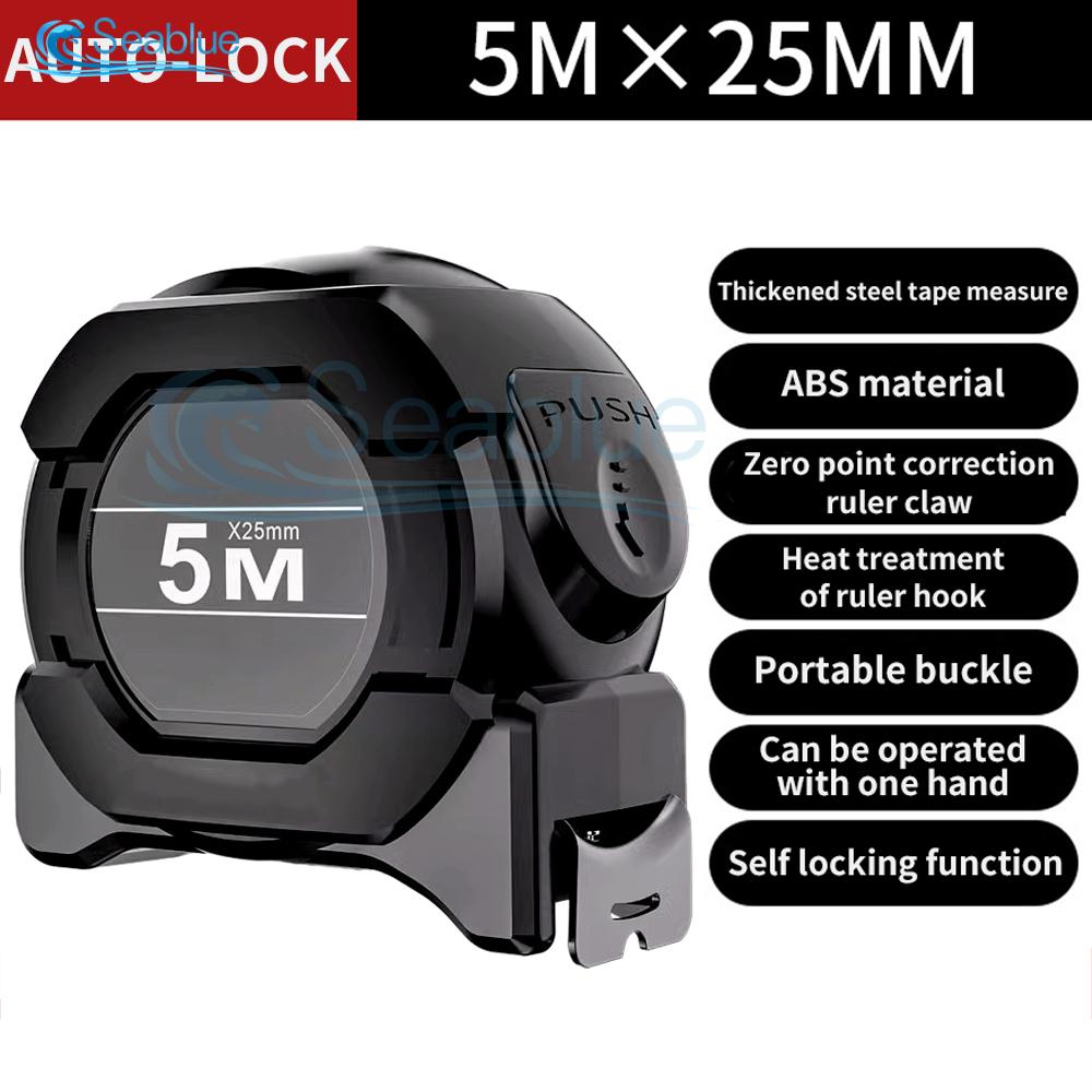 Fluorescence Tape Measure Wear Resistant Thickened Portable Tape Measure Steel Tape Measure High Precision Ranging Tool 10/7.5M