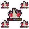 10pcs /Lots Netherland Oeteldonk Emblem Full Embroidered Patches Carnival For Netherland Patch Iron On Patches For Clothing Diy 