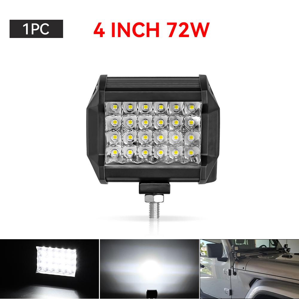 12V 24V LED Bar Offroad Spot Flood Combo LED Light Bar/Work Light for Truck Car SUV 4WD 4x4 Boat ATV Barra LED Headlights