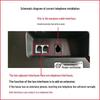 Baotaier T121 Corded Landline Phone CN plug (adapter included)