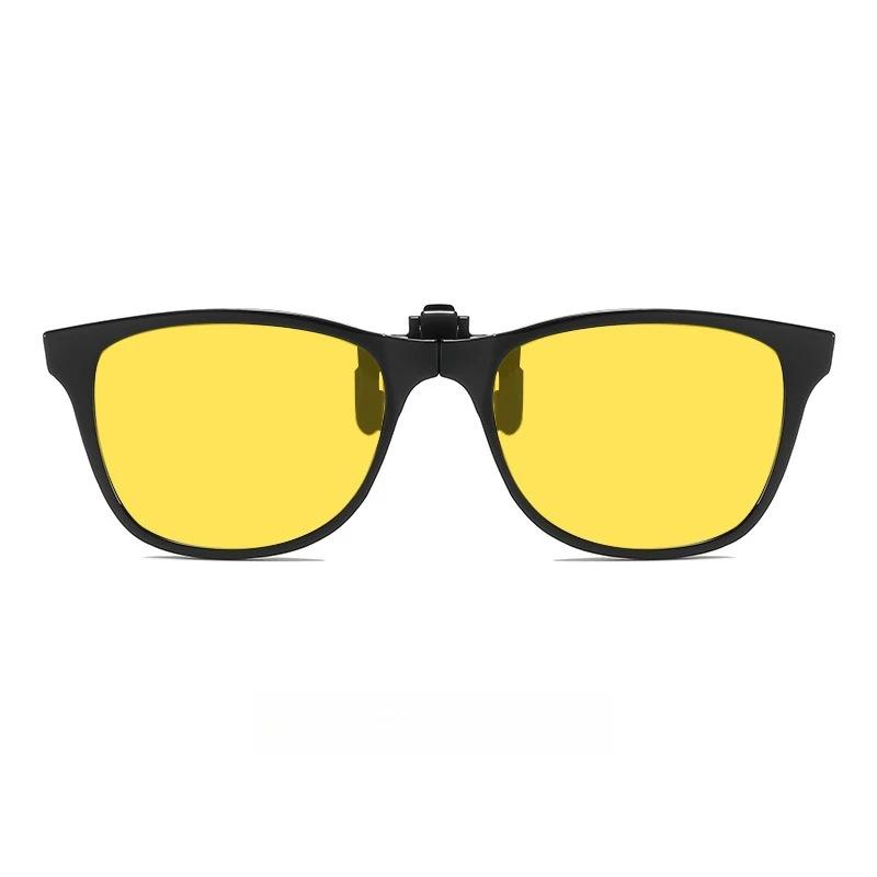 Plain Glasses Flip-Up Night Vision Anti-Blue Light Clip-On Lenses Specialized Gaming Ultra-Lightweight Uv-Protective Eyewear
